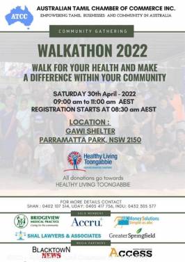 WALKATHON 2022 -  WALK FOR YOUR HEALTH